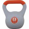 Kettlebell με επένδυση βινυλίου 8kg (Πορτοκαλί)
